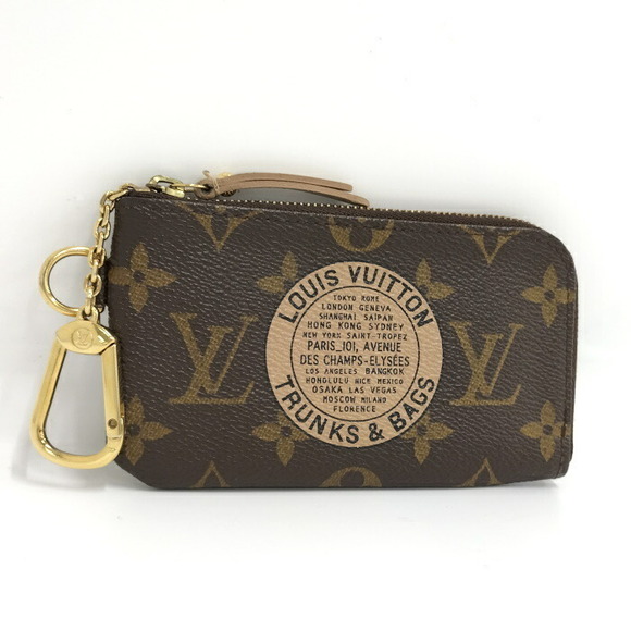Louis Vuitton Cle Zipper Monogram Pochette Coin Case - Picture 2 of 9